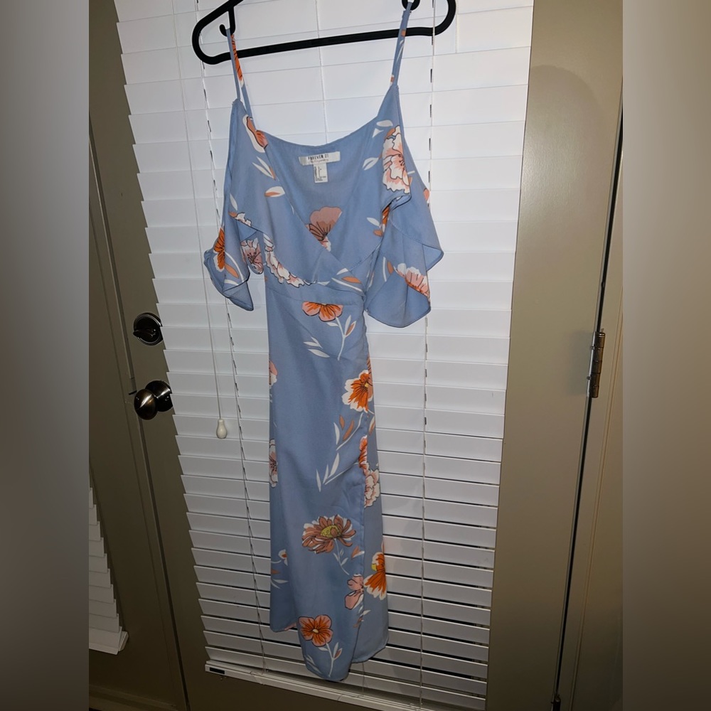 Wrap Floral Dress